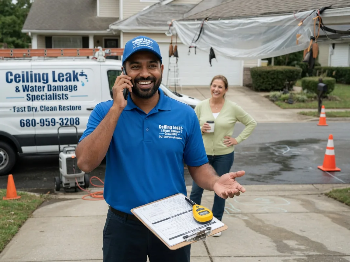 Ceiling Leak Cleanup Chickamauga, GA FAQs