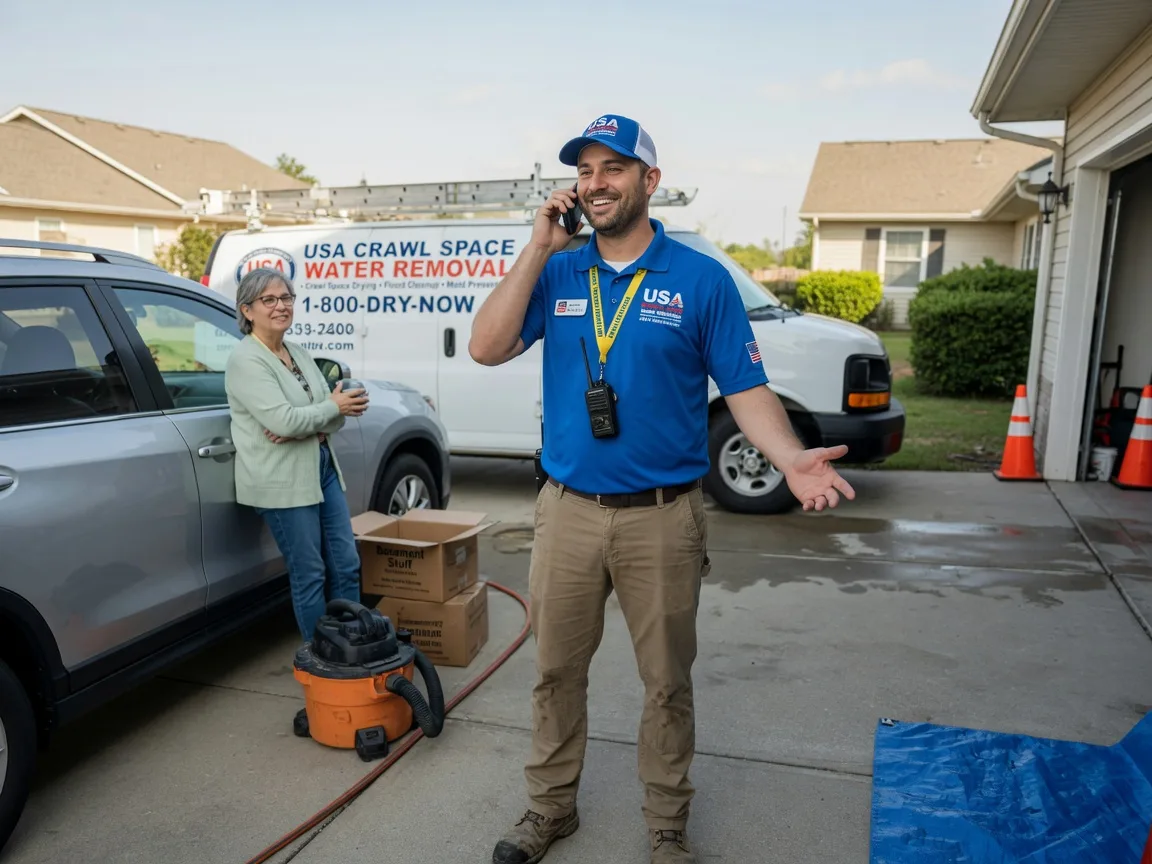 Crawl Space Water Removal Chickamauga, GA FAQs